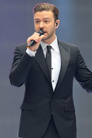 Justin Timberlake at the Capital FM Summertime Ball.