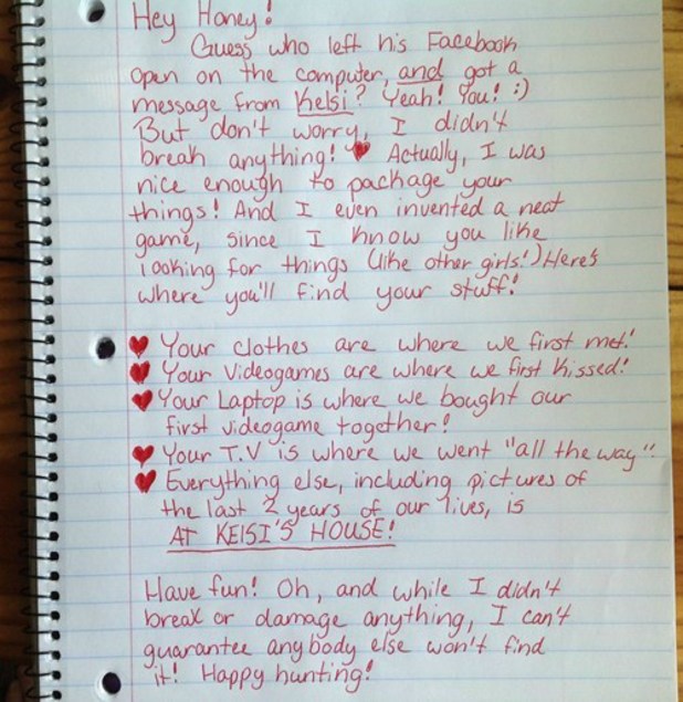 Breakup letter