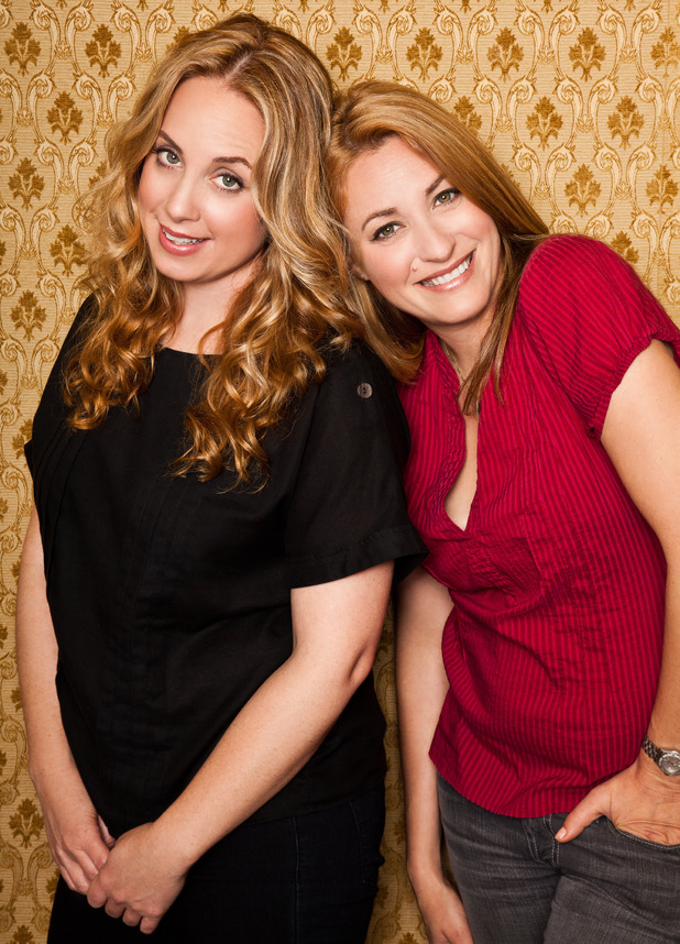 Jessica Chaffin and Jamie Denbo as Ronna and Beverly