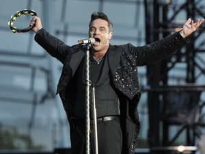 Robbie Williams Performs At The Aviva Stadium, Dublin on the opening night of his 'Take The Crown' world tour