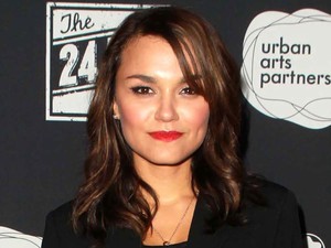 Samantha Barks arrives for the 24 Hour Plays Los Angeles