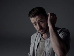 Justin Timberlake in 'Tunnel Vision' music video