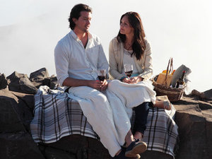 Desiree and Brooks on a date during The Bachelorette episode 7