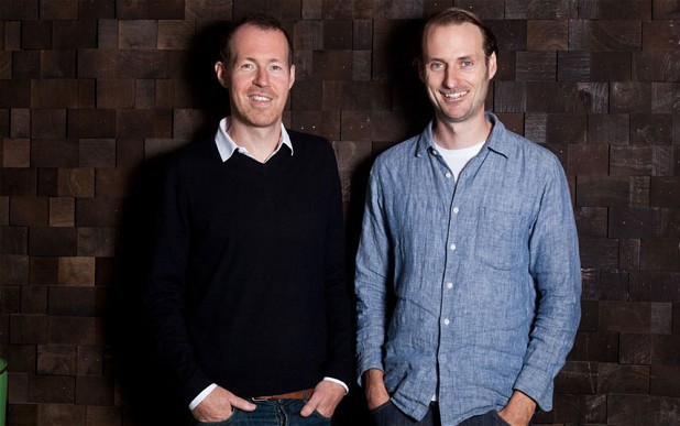Last.fm founders Martin Stiksel and Felix Miller