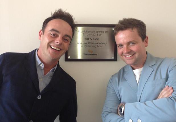 Ant & Dec open Jonathan Wilkes performing arts school - Celebrity News