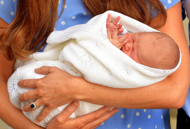 Duke and Duchess of Cambridge's first son