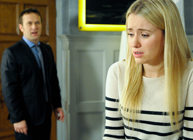Declan realises Katie was behind the police call.
