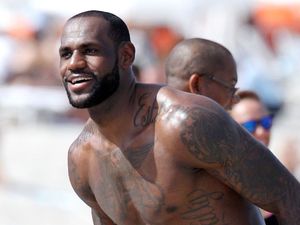 Lebron James out and about, Miami, America - 17 Aug 2013
LeBron James filming a Nike commercial in Miami Beach
17 Aug 2013