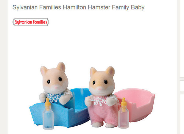 Neil Hamilton, Christine Hamilton for Sylvanian Families at John Lewis