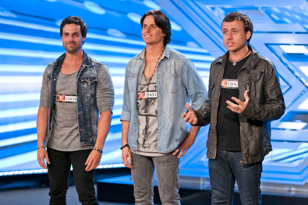 Next of Kin performing on The X Factor 2013.