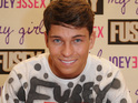 The TOWIE star says that he thinks that Keegan is "beautiful".