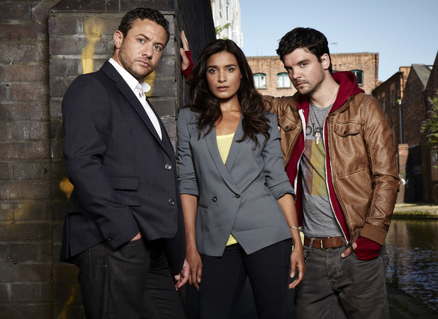 Warren Brown, Shelley Conn and Andrew-Lee Potts in By Any Means