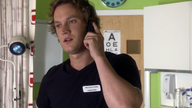 Chris is concerned over his health