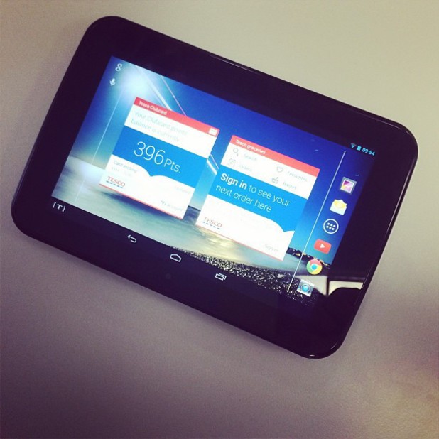 The Tesco Hudl Tablet can give smooth performance thanks to 1.5GHz ...