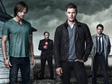 Sam and Dean prepare for the fall in Supernatural season 9 promo poster.