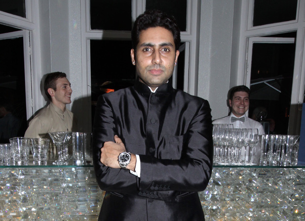 Abhishek Bachchan at the Best of Bollywood themed party, House of St Barnabas, London.