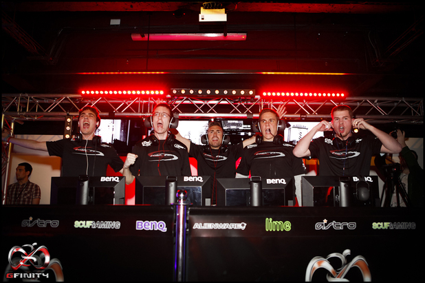 A Call of Duty eSports tournament hosted by Gfinity in London