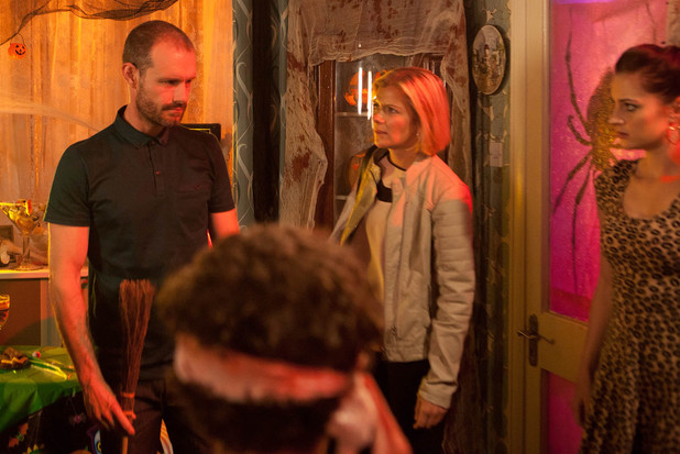 Leanne is horrified by how Nick has spoken to Simon.