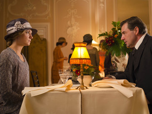 Joanne Froggatt as Anna and Brendan Coyle as John Bates in 'Downton Abbey' Season 4 Episode 6