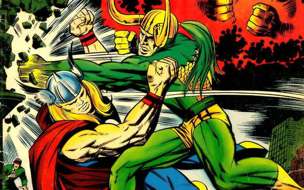 Jack Kirby's Thor and Loki