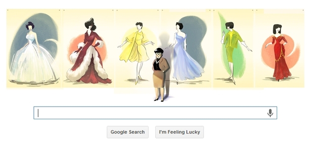 Edith Head Google Doodle