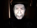 The video was made with puppets in a dark corridor in the star's New York office.