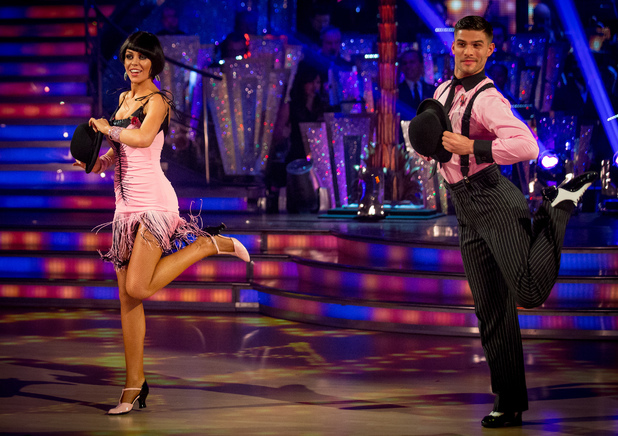 Abbey and Aljaz dance the Charleston to 'Cabaret'