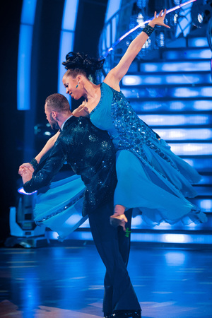 Natalie and Artem dance the American Smooth