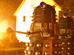 The Daleks in the Doctor Who Christmas Special