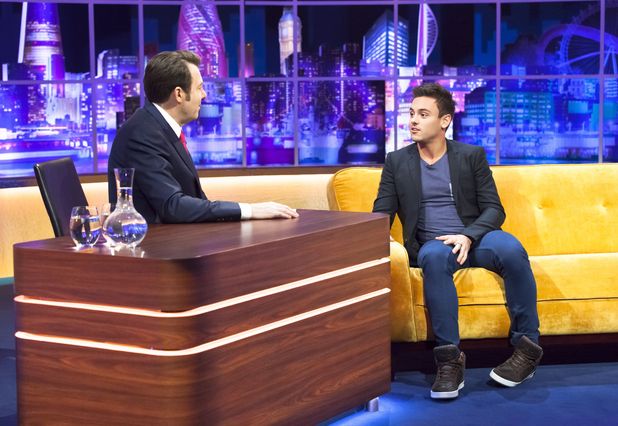 Tom Daley on the Jonathan Ross Show, TX December 7 2013