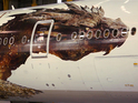 Benedict Cumberbatch's villainous character is revealed on the side of a plane.