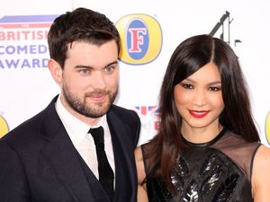 Jack Whitehall and Gemma Chan at the British Comedy Awards at Fountain Studios in Wembley