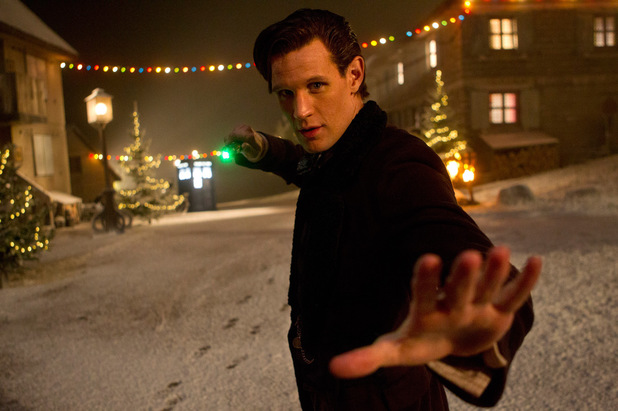 Matt Smith as The Doctor in the Doctor Who Christmas special: 'The Time of the Doctor'