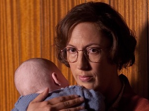 Miranda Hart as Chummy in Call The Midwife Christmas Special 2013