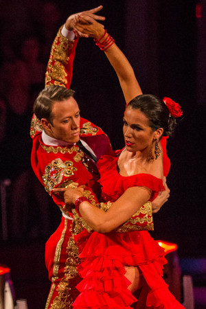 Susanna and Kevin dance their favourite dance