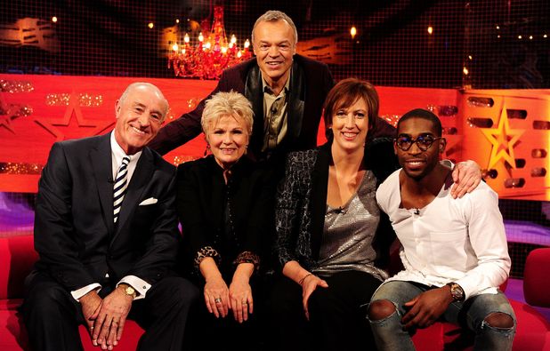 Len Goodman, Julie Walters, Miranda Hart and Tinie Tempah on The Graham Norton Show