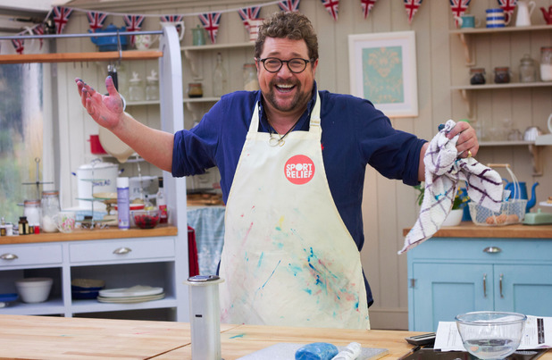 Michael Ball on Sport Relief Bake Off