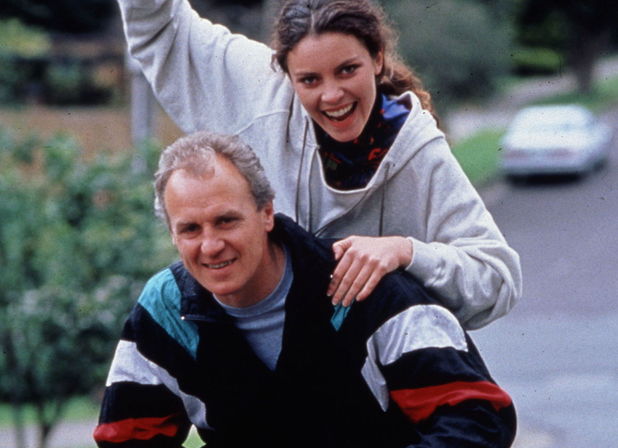 Download
Lightbox
PrintableSet836772
Image836772cw
PhotographerREX/FremantleMedia LtdGrundy TV'Neighbours' TV Soap Alan Dale as Jim Robinson Rachel Blakely as Gaby Willis.
