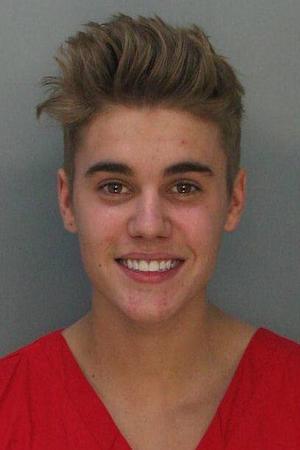 Justin Bieber mugshot released by Miami Beach Police Department