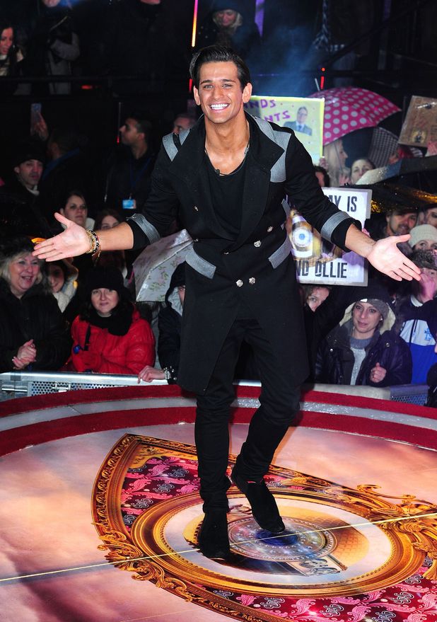 Ollie Locke is evicted from the Celebrity Big Brother House at Elstree Studios