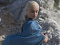 The rapper shouts out Khaleesi over the show's theme tune.