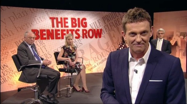 Channel 5's Big Benefits Row debate
