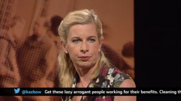 Channel 5's Big Benefits Row debate: Katie Hopkins