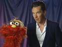 The Sherlock star does some counting with Count Von Count.
