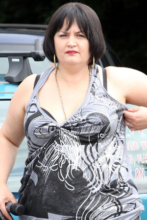 'Gavin and Stacey' TV programme filming at Cardiff Gate Services on the M4 Motorway, Wales, Britain - 24 Jul 2009Ruth Jones
24 Jul 2009