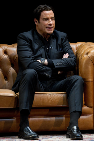 John Travolta live on stage in the West End for An Audience with John Travolta