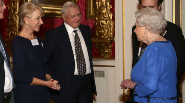 The Queen meets Helen Mirren