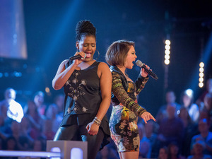 Nomakhosi and Jai McConnell battle on The Voice