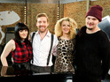 Ricky Wilson and Christina Marie, Chris Royal and Emily Adams fill DS in.