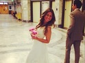 Renee Oteri shares pictures from her "courthouse wedding" on social media.